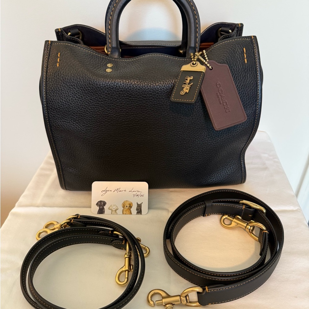 Coach Black/Wine Rogue 30